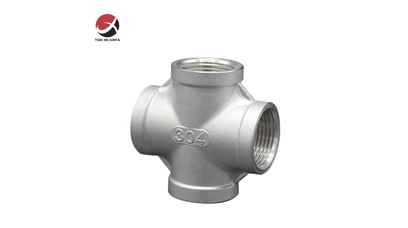 不鏽鋼(gang)等徑四通管件(jiàn)